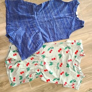 Gap kids rompers size 10